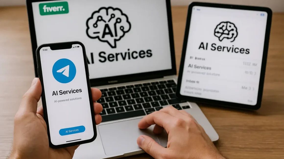 Как эффективно продвигать свои AI-услуги в Telegram, на Fiverr и через рассылки