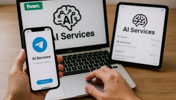 Как эффективно продвигать свои AI-услуги в Telegram, на Fiverr и через рассылки