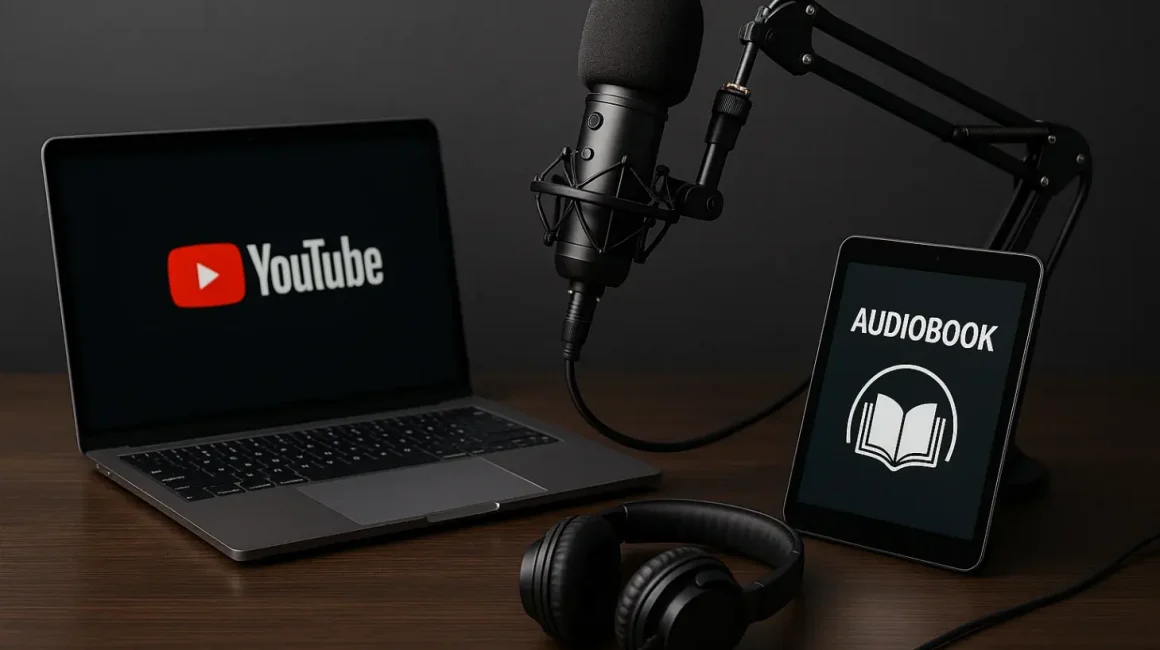 Создание голосов для YouTube-каналов, подкастов и аудиокниг с AI