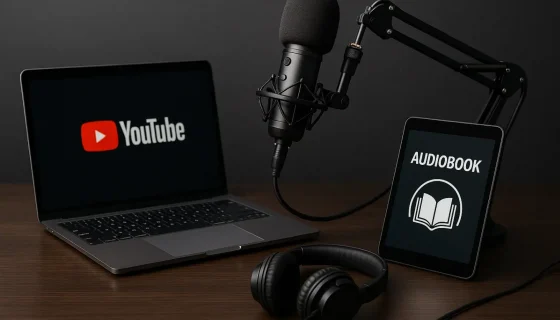 Создание голосов для YouTube-каналов, подкастов и аудиокниг с AI