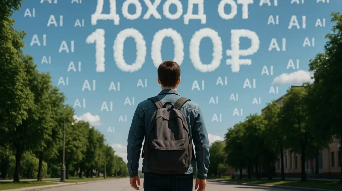 Как выйти на доход до 1000₽ в день, используя ИИ-инструменты без вложений в 2025 году