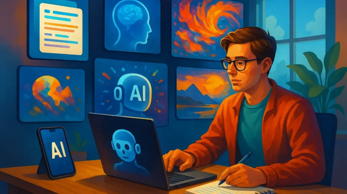 Гид по новым AI-сервисам 2025: от заметок до нейросетевой графики