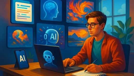 Гид по новым AI-сервисам 2025: от заметок до нейросетевой графики